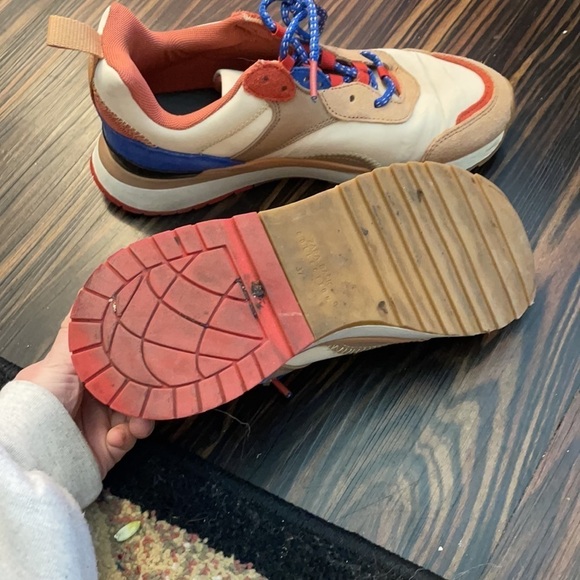 ZARA SNEAKERS WITH CONTRASTING DETAILS - Picture 4 of 4